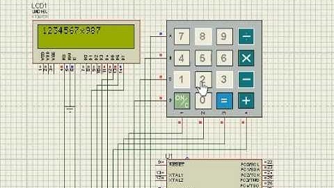 Embedded SW/Simple Calculator Using AVR atmega Microcontroller