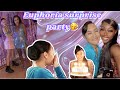 SURPRISED MY FRIEND WITH AN EUPHORIA THEMED BIRTHDAY PARTY! | Vlog