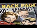 Back Page (1934) | Full Movie | Peggy Shannon | Russell Hopton | Claude Gillingwater