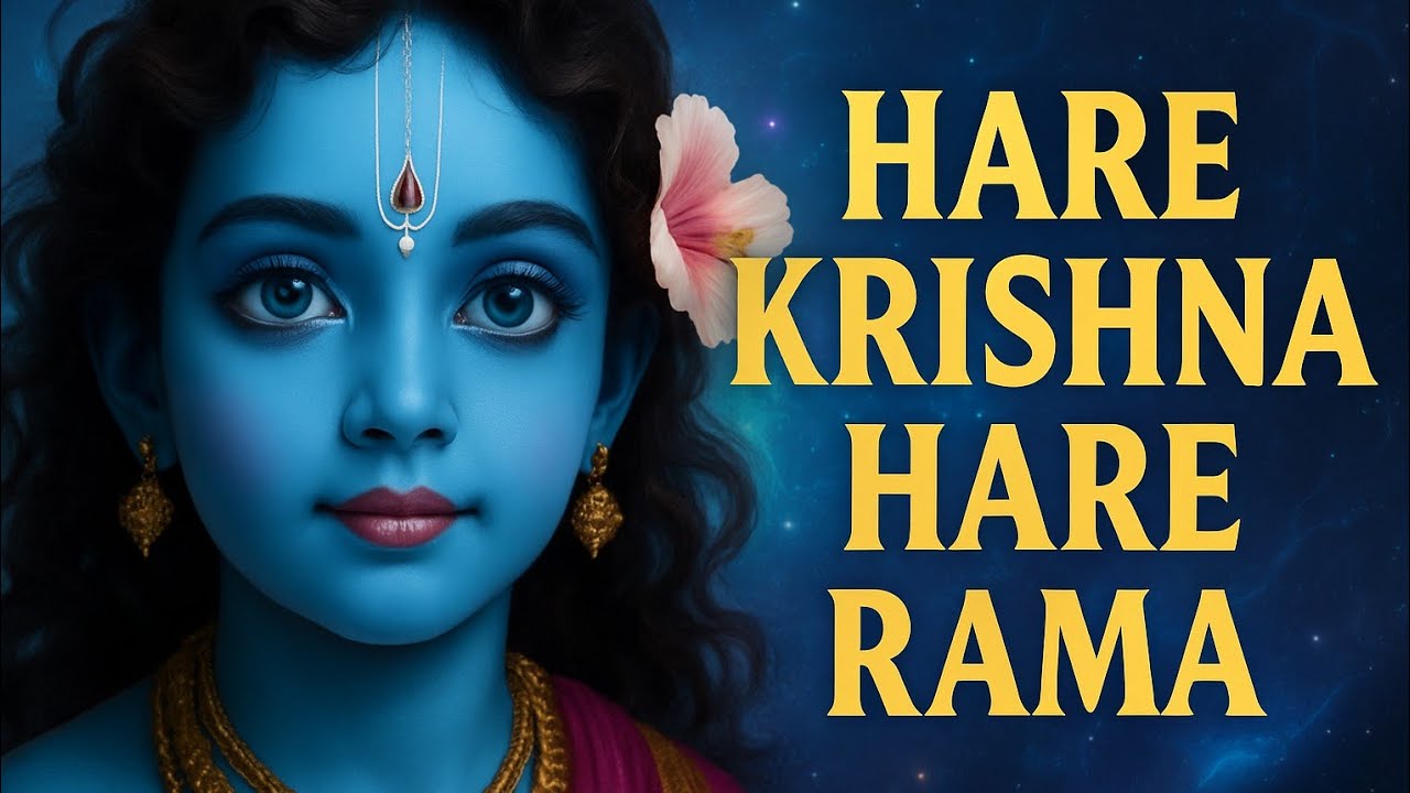 Most Powerful Hare Krishna Hare Rama Mantra for Peace & Positivity | Gift of God 108