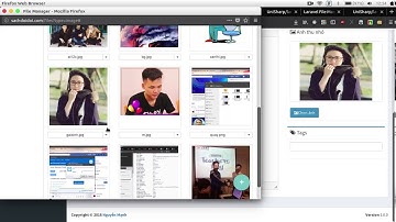 [ Laravel ] - Giới thiệu thư viện quản lý file trong laravel " File manager" || Nguyễn Mạnh