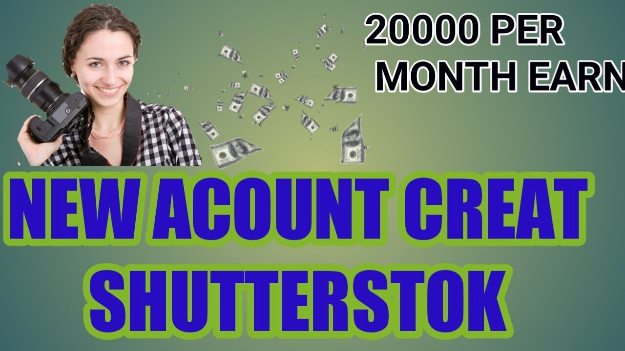 How to create new account in Shutterstock ,Shutterstock mai account ...