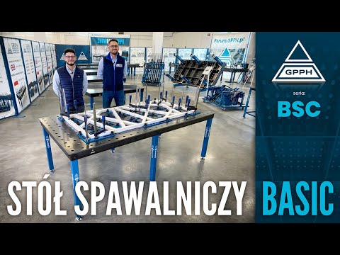 Stół spawalniczo-montażowy GPPH BASIC 2000x1000 mm