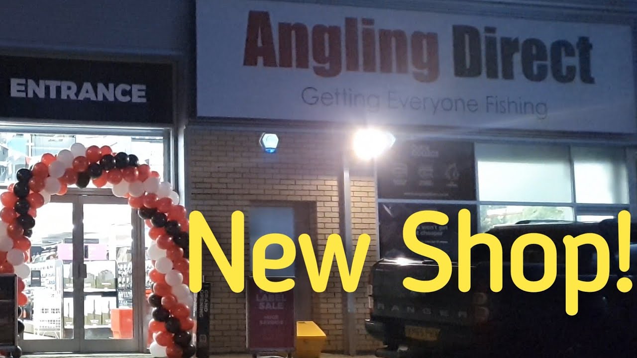 New Angling Direct Shop in Southampton- On Open Day!! - We got up