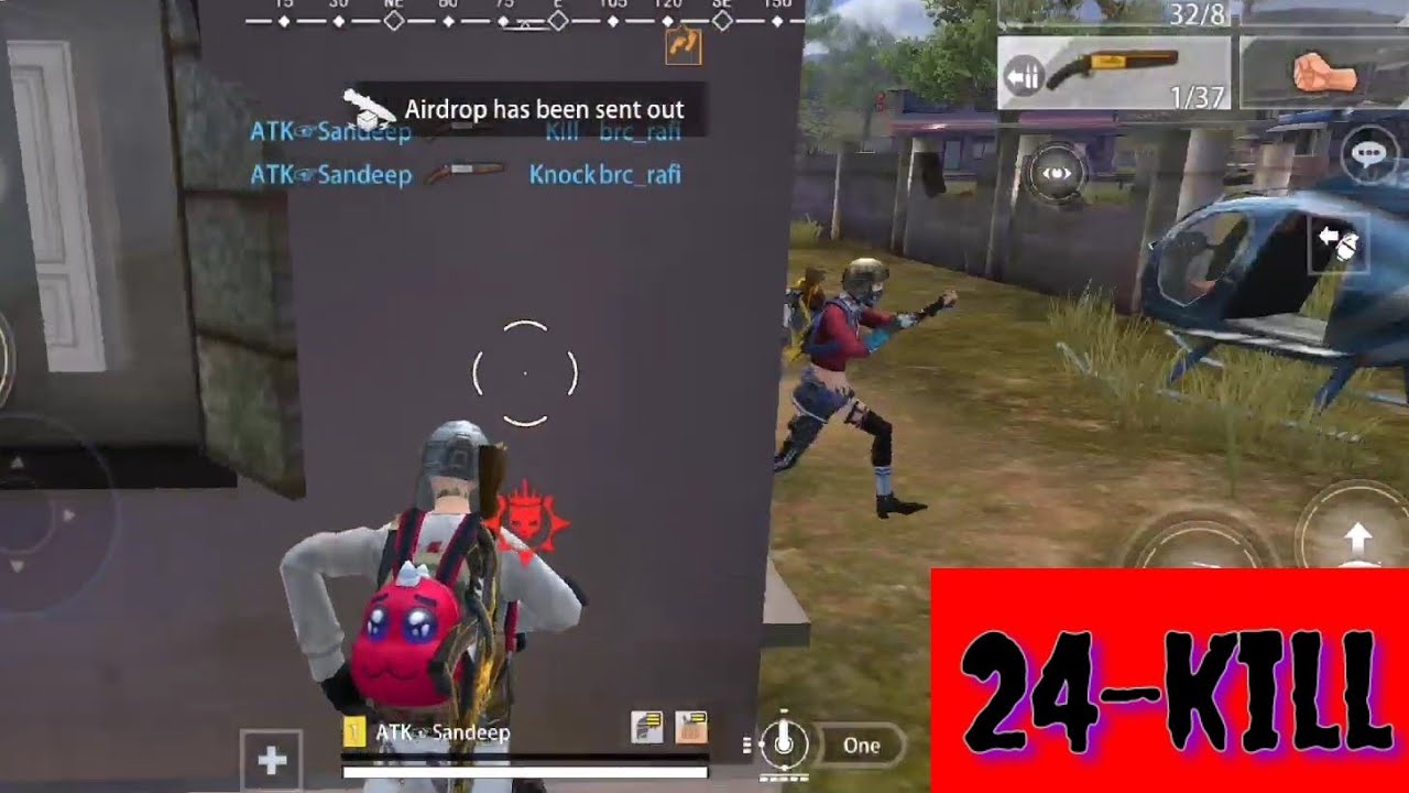 Hopeless land🔥(1 vs 4)🔥Badboys gaming.🔥(24-kill)