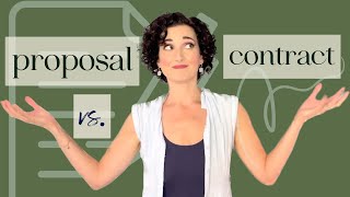 Proposals vs. Contracts: Differences and Risks | The Legal Apothecary | Law for Healers & Coaches by The Legal Apothecary 27 views 5 months ago 4 minutes, 43 seconds