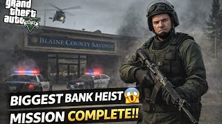 The Paleto Score Heist Complete!! 😱 Biggest Bank Robbery Ever 💰 | Hindi Gameplay