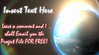 After Effects FREE Earth Template