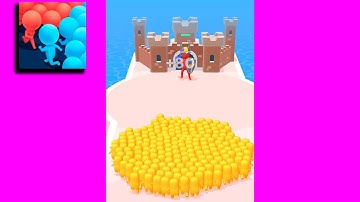 NOOB vs PRO vs HACKER Count Master: Crowd Runner 3D All Levels Gameplay Android, IOS