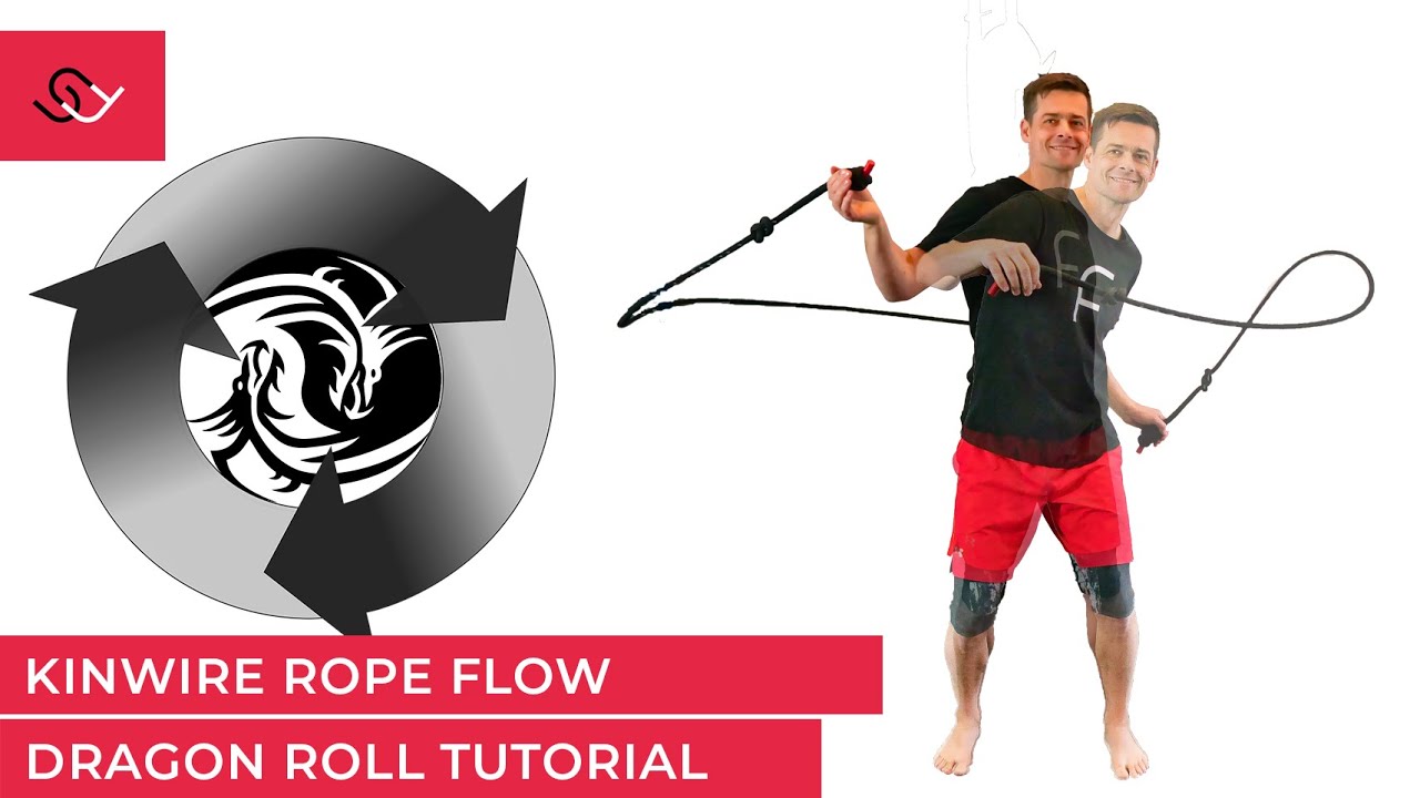 Rope Flow - Dragon Roll Tutorial - YouTube