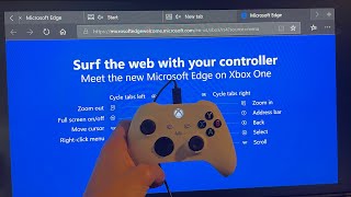 Xbox Series X/S: All Controller Shortcuts Controls for Internet Web Browser! (Microsoft Edge)
