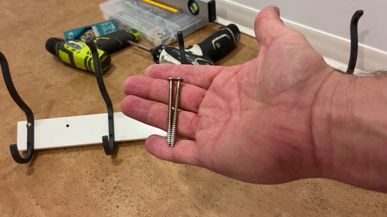 Mount an IKEA Hjalmaren coat hanger right