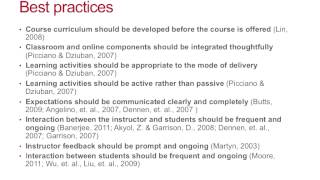 Hybrid Learning: The Best of Both Worlds