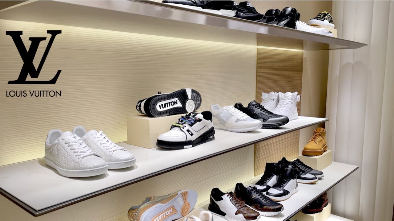 LOUIS VUITTON MEN Collection Shopping Instore Products Available
