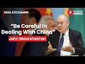 Is india on track to be a great power political scientist john mearsheimer  india china relations
