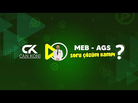 MEB/AGS SORU ÇÖZÜM KAMPI 3.GÜN