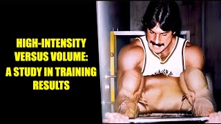 MIKE MENTZER: HIGH-INTENSITY TRAINING VERSUS VOLUME TRAINING - A STUDY IN RESULTS #mikementzer