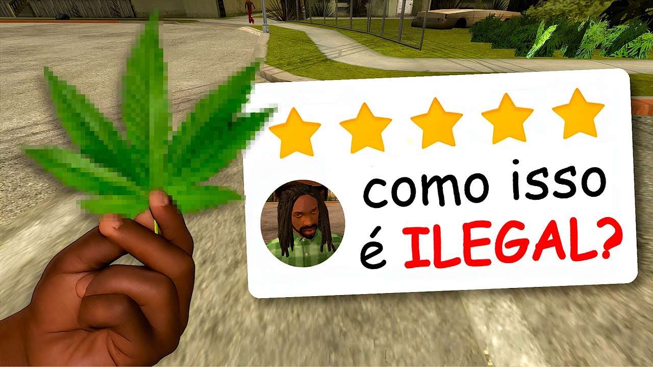 Testei MODS ILEGAIS no GTA SAN ANDREAS (literalmente ilegais)