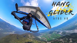 Flying a ATOS-VQ Hang glider