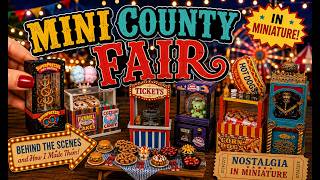 🎡 I Built an Entire Miniature County Fair! 🎠