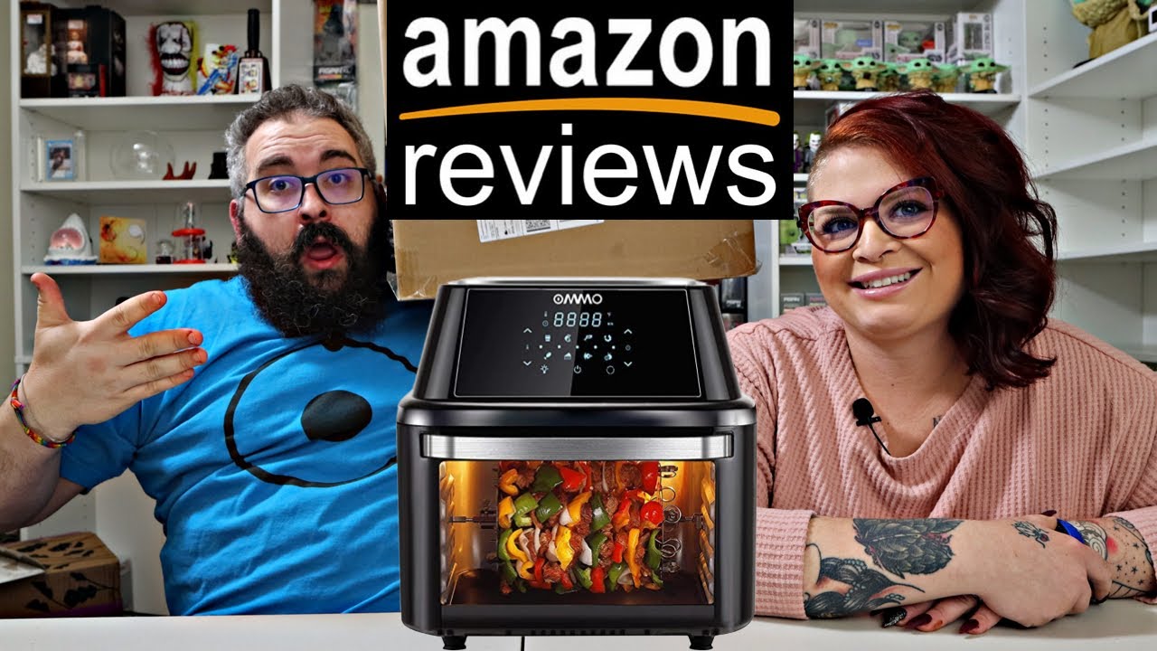 OMMO Air Fryer Oven Combo Amazon Product Unboxing + Review YouTube