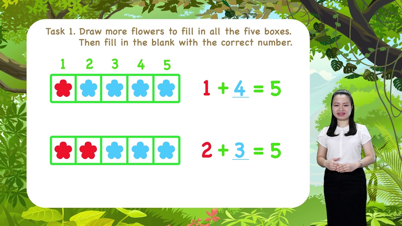 math-for-kids-lesson-33-ways-to-make-5-for-kids-kindergarten-youtube