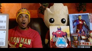Pt. 1 UNBOXING!!! ADIDAS x MARVEL ZX 2K BOOST: STARK INDUSTRIES | IRONMAN |  AVENGERS - Shooz Vol. 1 - YouTube