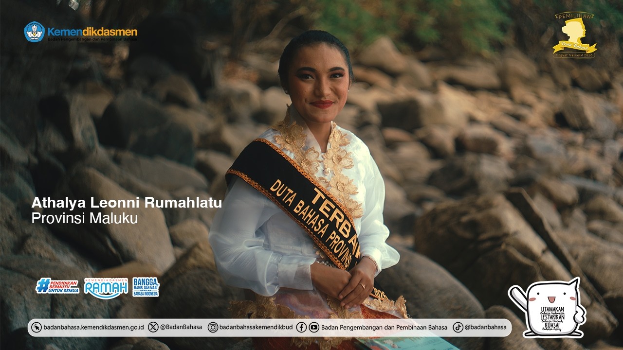 Athalya Leonni Rumahlatu, Duta Bahasa Nasional 2026, Provinsi Maluku