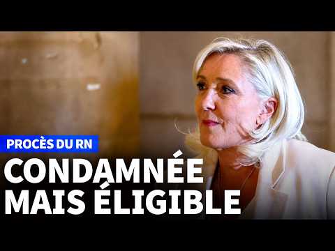 Marine Le Pen convicted but eligible for the 2027 presidential election
