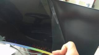 M340CLZ has a protective film
