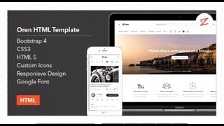 Famous Oren - A Video Sharing HTML Template | Themeforest Templates Wealth