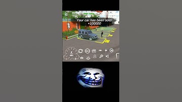 CAR PARKING MULTIPLAYER SCAM☠️ #shorts
