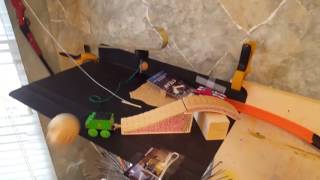"The American Express" Rube Goldberg Machine"  Physics II