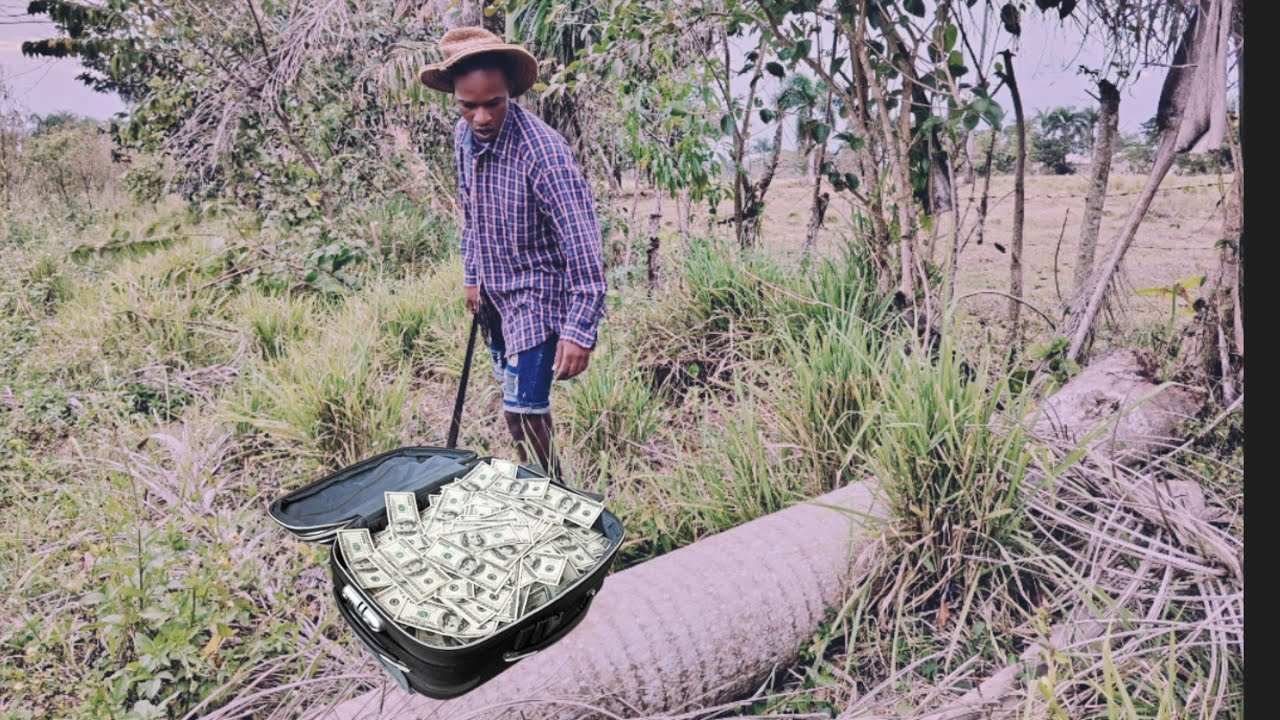 misye jwenn ti valiz lajan sa nan jaden gad saki pwal pase