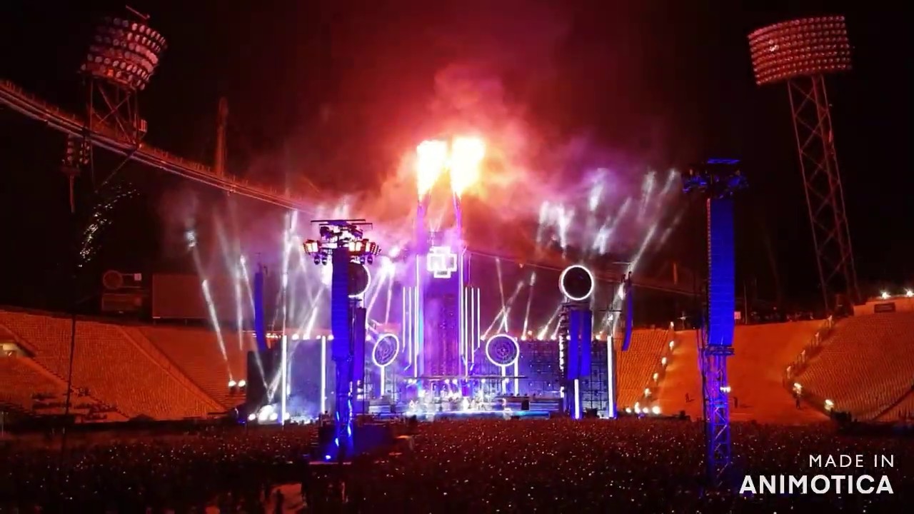Rammstein - Europe Stadium Tour 2019 / Olympiastadion München am 09.06. ...
