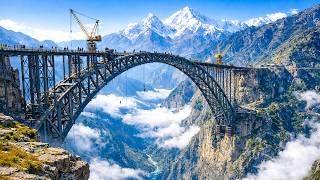 You Won´t Believe How the Highest Railway Bridge was Built Over a Himalayan Abyss