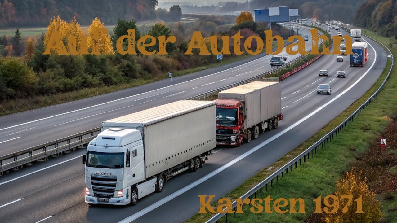 Auf der Autobahn 