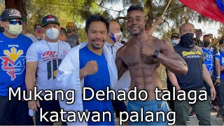Errol Spence sumabay sa training ni Manny Pacquiao