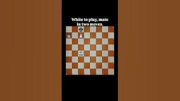 find mate in two!!  @chess @GothamChess   #chess #chesstricks #gothamchess #magnuscarlsen