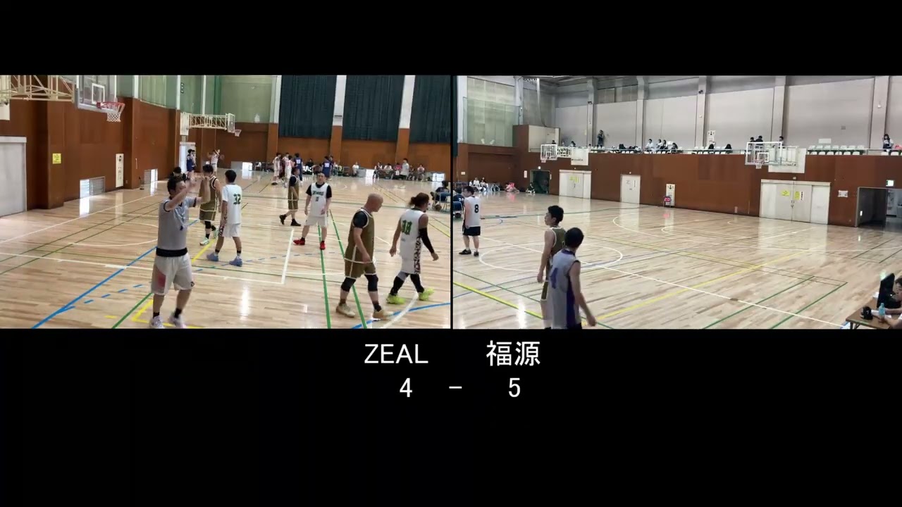 25' 秋季ゆまにて杯 Over42 準決勝 vs 福源 1Q