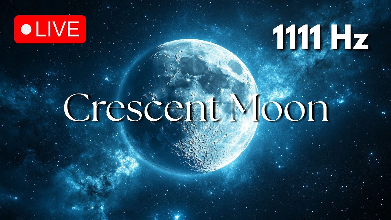 1111 Гц 🌔 ПОЛУМЕСЯЦ • ПРОЯВЛЕНИЕ ИЗОБИЛИЯ И БЛАГОСЛОВЕНИЙ • ЧУДЕСНЫЙ ТОН