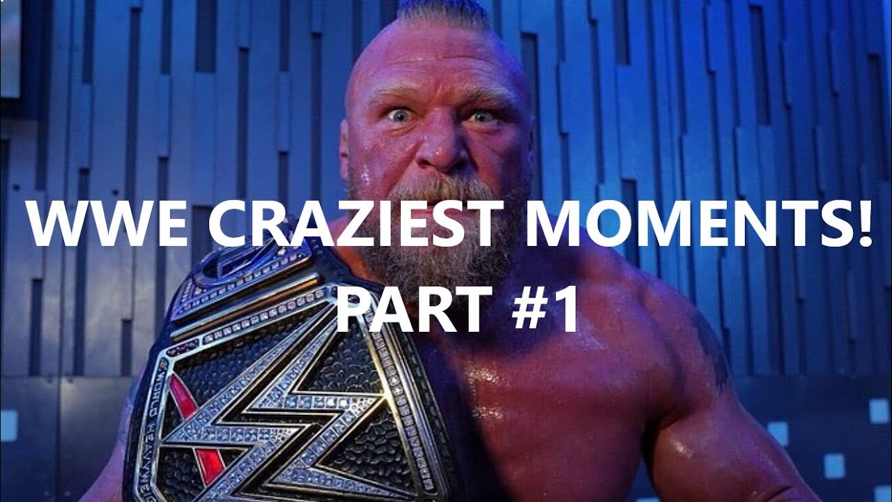 WWE craziest moments! WrestleMania Top 10 YouTube
