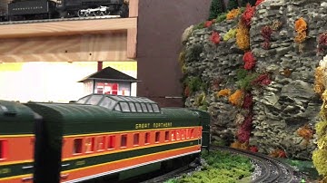 MTH DCS layout Update. Konway Chicago & Northern January 20th 2017 4K