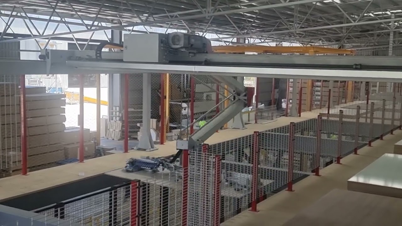 Grundner Picking from Stock & loading machine