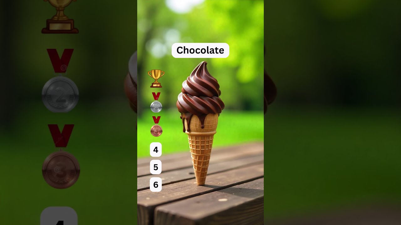 Rank These Ice Cream Flavors But You Can T Change Shorts Icecream