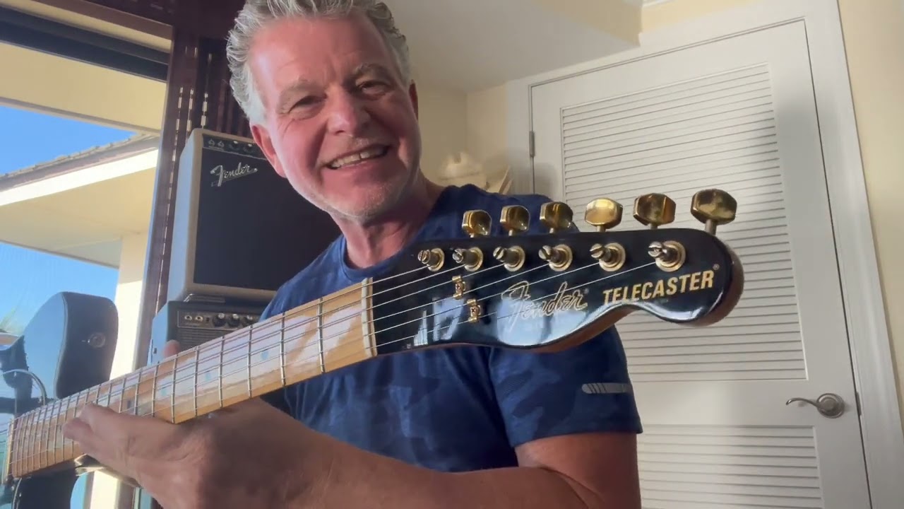 7. *Collector's Edition* 1981 FENDER BLACK & GOLD Telecaster