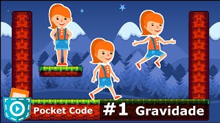 Série criando jogo no Pocket Code - Gravidade perfeita (vídeo 1/3)