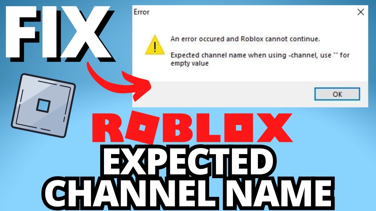 Multiple Roblox Players launched and expected channel name bug