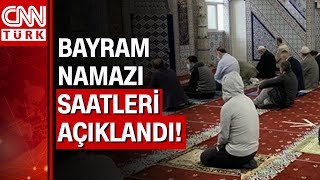 Diyanet İşleri Başkanlığı Bayram Namazı Saatlerini Açıkladı