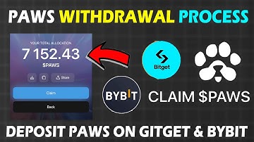 Paws Token Claim | How to Withdraw Paws Airdrop? Claim PAWS Centralized Exchanges | Paws New Update